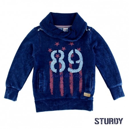 Sweater 89 rock the city Blues - Sturdy