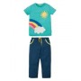 Petal Pocket PJs, St Agnes/Rainbow - frugi