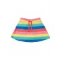 Spring Skort, Bright Rainbow Stripe - frugi