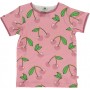 T-Shirt Kirschen Silver-Pink - Smafolk