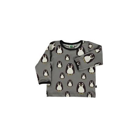 Shirt LS mit Pinguin - Smafolk