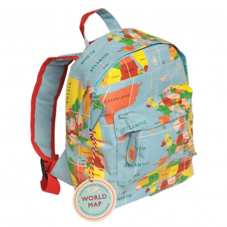 Mini Rucksack für Kinder Vintage World Map - REX International