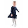 Kleid Louisiana dress Navy DOTS - DANEFAE