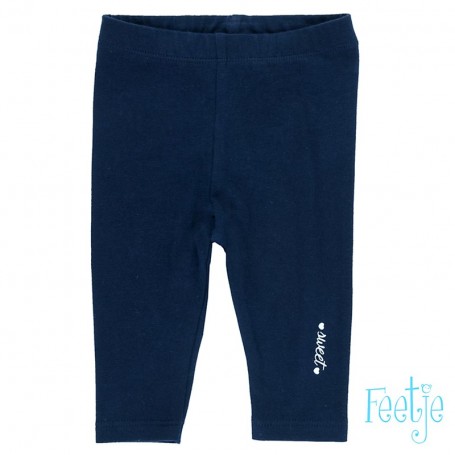 Legging dunleblau Girls - Feetje