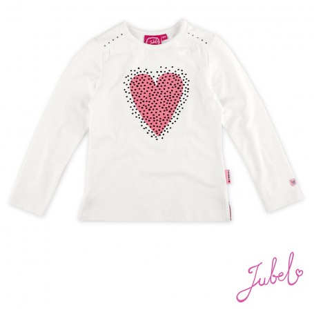 Longsleeve Shirt mit Herz - Jubel