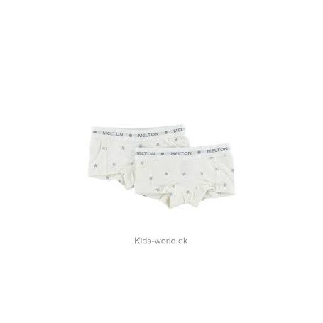 Doppelpack Boxershorts Girls *Stars white* - Melton