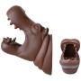 Animal wall pocket Hippo *brown* - Dreams