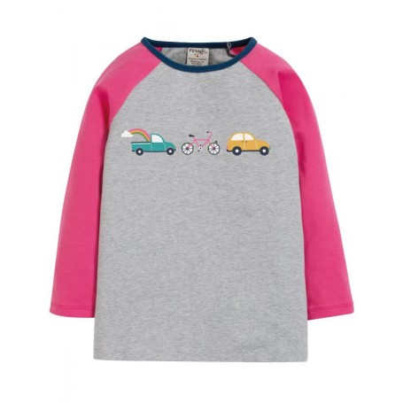 Jill Jersey Raglan Top - frugi