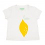 T-Shirt Rosaline White Lemon - Lily Balou
