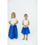 Poplin Skirt Minnie Dazzling Blue - Lily Balou