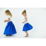 Poplin Skirt Adele Dazzling Blue - Lily Balou