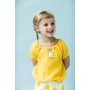 Swaddle Blouse Hazel Lemon Chrome - Lily Balou