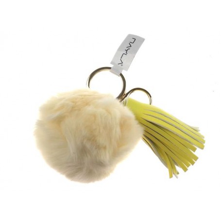 Keychain Pom Pom Tassel *light yellow* - Nayla