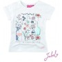 T-shirt File blanc *Flowerpower* - Jubel