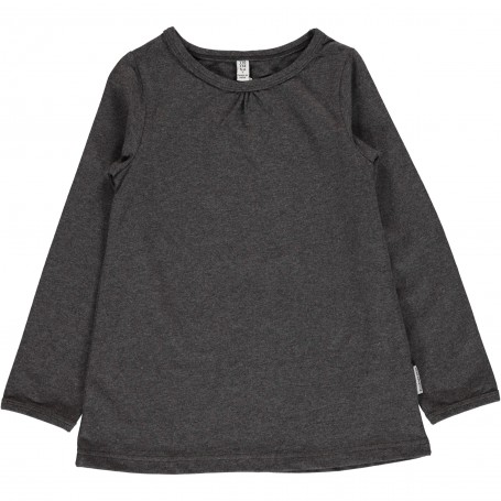 Shirt A-line Dark Grey - maxomorra