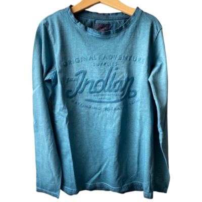 Longsleeve Blue green - Indian Blue Jeans