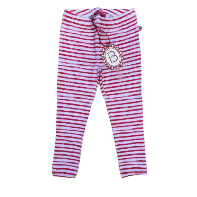 Leggings broken red stripe - Bomba