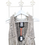 Gilet with fringes - Bomba