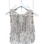 Gilet with fringes - Bomba