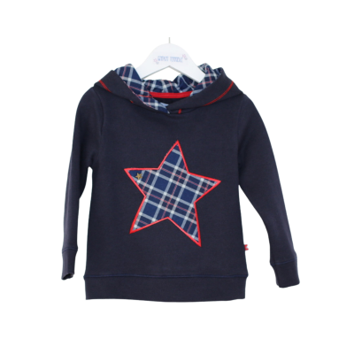 Langarm Shirt Hoody Sternmotiv - Enfant Terrible