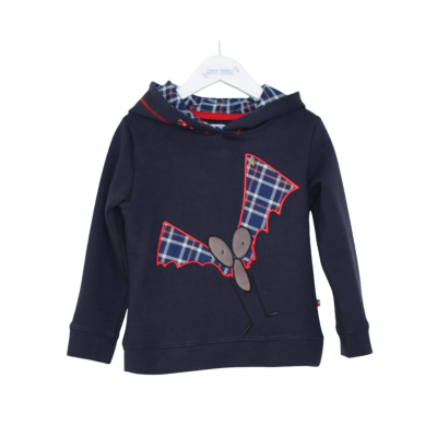 Langarm Shirt Hoody Bat Motiv - Enfant Terrible