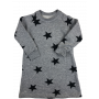 Sweatkleid *Stars, Grey* - nununu