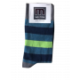 Socken *Stripes Blau/Grün* - Melton