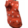 Sneaker Socken *cats* rot - Melton