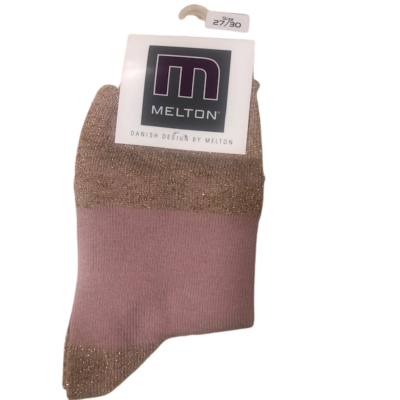 Socken *Rosa Glitter* - Melton