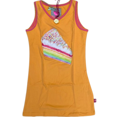Dress with rainbow cake - Bomba