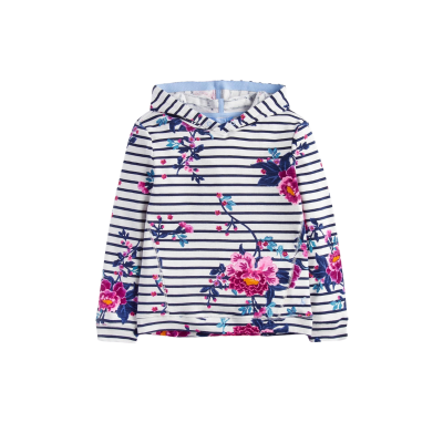 Stripe & Floral Hoody - Tom Joule