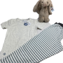 Boys Pyjama-Set *grey waves* - little label