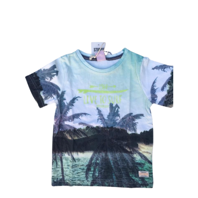 T-shirt Fotodruck Beach- Sturdy
