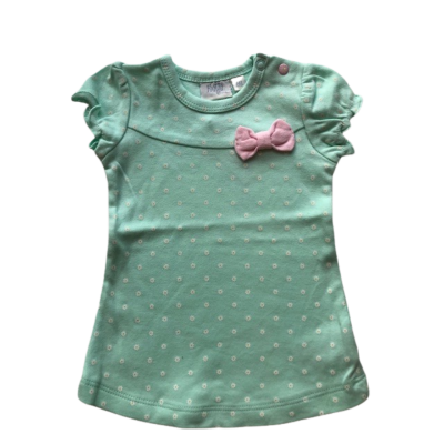 Kleid Mint mit Daisies - Feetje