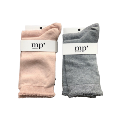 Socken Doppelpack - rosé/altrosa *Betty* - MP