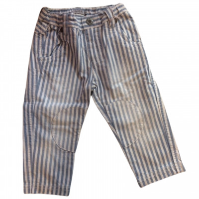 Jeans stripes fadedenim - Wheat