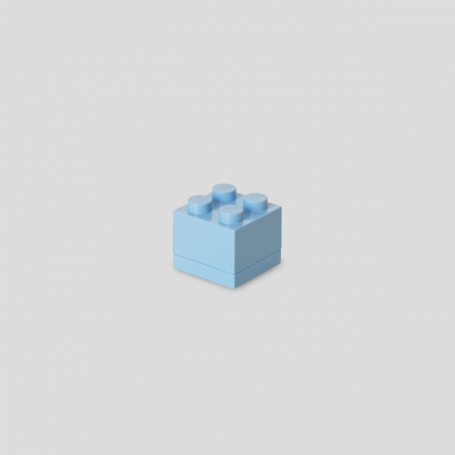 Lego Mini-Lunchbox (blau) - Room Copenhagen