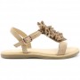 Sandale Pariflow Cuir-Fleur *beige* - Mod8